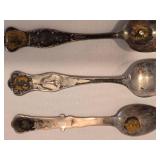 Collection of Vintage Sterling Silver Spoons