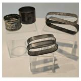 Diverse Selection of Vintage Sterling Silver Napkin Rings