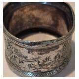 Diverse Selection of Vintage Sterling Silver Napkin Rings
