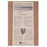 Signed Limited Edition M. Casper Lithograph, "Dashing Through the Snow"