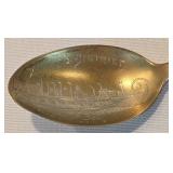 Collection of Five Commemorative Sterling Silver Spoons