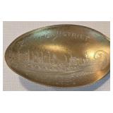 Collection of Five Commemorative Sterling Silver Spoons