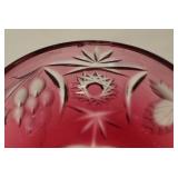 Vintage Cranberry Glass Stemware Options