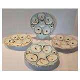 Fabulous Vintage Oyster Plates