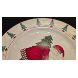 Fun Culver Christmas Bear Glasses + Sakura Holiday Platter