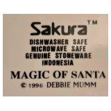 Fun Culver Christmas Bear Glasses + Sakura Holiday Platter