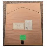 Signed and Numbered James A. Megar "Night Music"Print