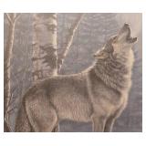 Signed & Numbered James A. Megar "Alpha Wolf" Print