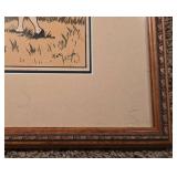 Pair of Signed Harry Elliott Prints