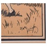 Pair of Signed Harry Elliott Prints