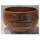 Large Earthy Planter + Pottery Jug with Floral Cutouts