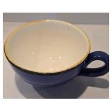 Pretty Handled Pottery Bowl Plus Sur la Table Soup Mugs