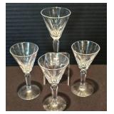 Set of Four Waterford Sheila Glasses