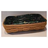 Cute Ivory Pitcher Plus Longaberger Bread Basket