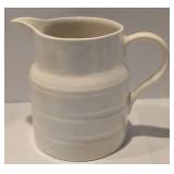 Cute Ivory Pitcher Plus Longaberger Bread Basket