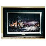 Wall Art "Winter Winterland" by Terry Redlin, Limited Edition