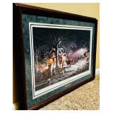 Wall Art "Winter Winterland" by Terry Redlin, Limited Edition