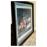Wall Art "Winter Winterland" by Terry Redlin, Limited Edition