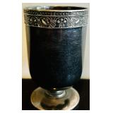 Antique Barbour Silverplate Tilting Pitcher with Stand and Cup