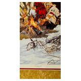 Framed Print "Sharing with Friends" by Paul Calle