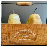 Fun Home Decor / Robert Partridge & Son Fruit and Vegetable Supplier / Basket and Large Pears