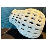 Cozy Decor Including White Ceramic Potter Barn Lantern and Whitewashed Bird Houses