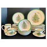 Spode Christmas Tree Plates, Bowls, Appetizer Plate, Tom & Jerry Mugs and More