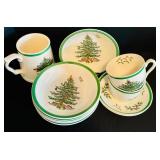 Spode Christmas Tree Plates, Bowls, Appetizer Plate, Tom & Jerry Mugs and More
