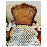 Vintage Pair of Beautiful Wood and Upholstered Chairs by MGM / Meyer Gunther Martini, New York