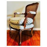 Vintage Pair of Beautiful Wood and Upholstered Chairs by MGM / Meyer Gunther Martini, New York