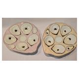Fabulous Vintage Oyster Plates