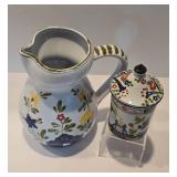 Lovely Cantegalli & Faience Pottery