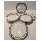 Desirable DANSK "Nordic Garden" Porcelain Plates