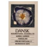 Desirable DANSK "Nordic Garden" Porcelain Plates