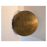 Stunning 29th Century Hand Painted Copper Tray