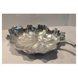 Pretty Pewter Fruit Platter