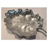 Pretty Pewter Fruit Platter