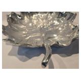 Pretty Pewter Fruit Platter
