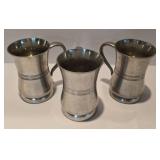 Fun Set of Vintage English Mugs + Serving Set