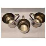 Fun Set of Vintage English Mugs + Serving Set