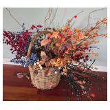 Outstanding Faux Foliage/Berry & Basket Collection