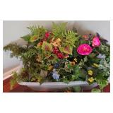 Faux Floral and Planter Options