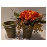 Faux Floral and Planter Options