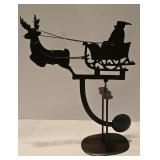 Vintage Festive Folk-Art Santa