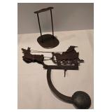 Vintage Festive Folk-Art Santa