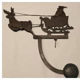 Vintage Festive Folk-Art Santa