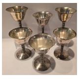 Vintage Silver Plate Goblet and Bowl Grouping