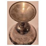 Vintage Silver Plate Goblet and Bowl Grouping