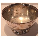 Vintage Silver Plate Goblet and Bowl Grouping