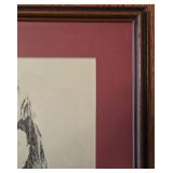 Signed Paul Calle Lithograph Print, "Southbound Straggler" Plus Kathy Flynn Lithograph Print